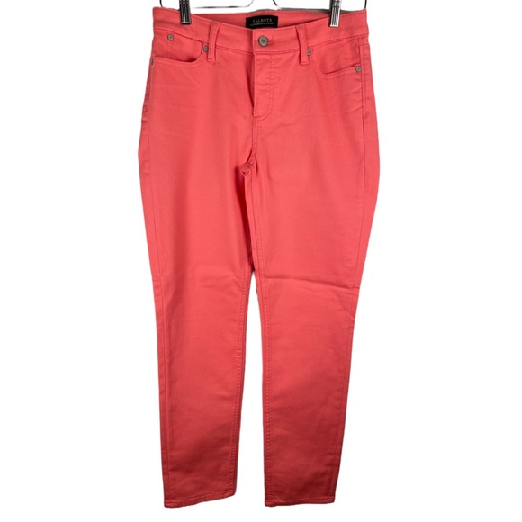 TALBOTS SLIM ANKLE JEANS | Size: 4 | Color: Terracotta - Picture 3 of 10